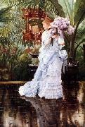 James Tissot, Lilacs,